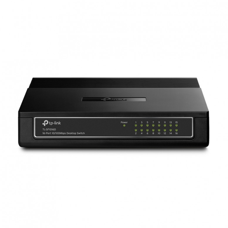 Сетевой концентратор TP-Link TL-SF1016D 16-Port 10/100Mbps Desktop Switch
