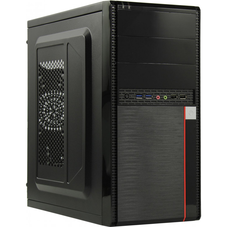 Корпус Exegate BA-204U, без блока питания, mATX, 2*USB3.0, 2*USB 2.0  (EX284039RUS)