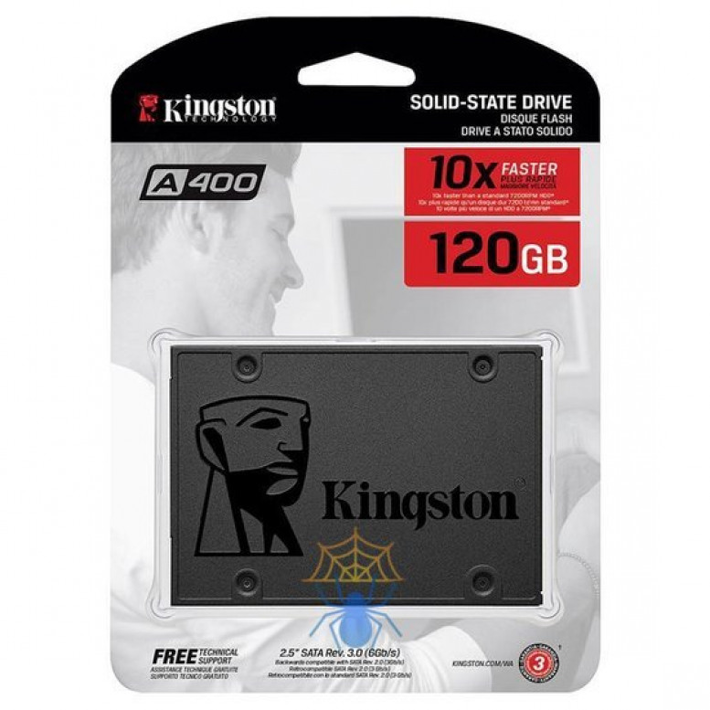 Жесткий диск SSD Kingston SA400S37/120G 120 Гб
