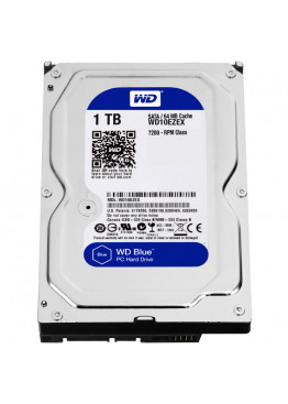 Жесткий диск WD WD10EZEX 3.5" 1 Тб, 7200 об/мин, 64 Мб