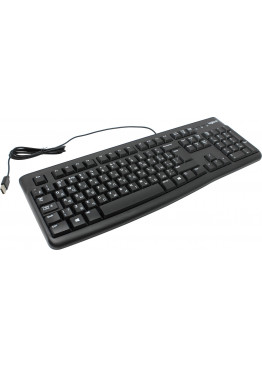 Проводная Клавиатура Logitech K120 (for busines), USB, универсальная, черная (920-002522)