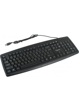 Проводная Клавиатура Gembird KB-8351U-BL USB, универсальная, черная