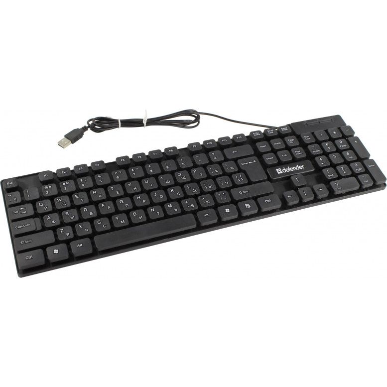 Проводная Клавиатура Defender Element HB-190 (45191)