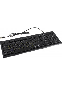 Проводная Клавиатура Gembird KB-8354U-BL, USB, черный, 104 клавиши