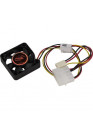 Кулер DEEPCOOL Вентилятор для корпуса XFAN 40 40x40x10 3pin+4pin (molex) 24dB 16g RTL