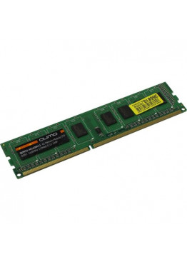 Модуль памяти QUMO DDR3  4Gb  1600MHz  PC12800  QUM3U-4G1600С11 (19090)