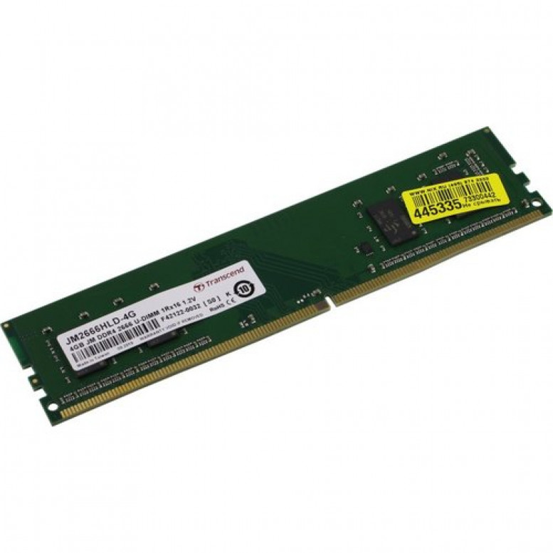 Модуль памяти Transcend DDR4  4Gb  2666MHz  PC21300  JM2666HLD-4G