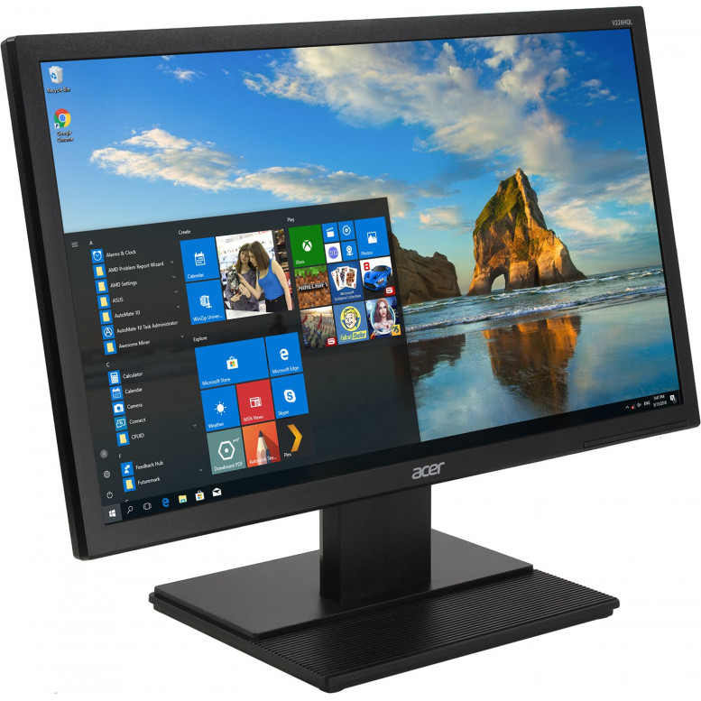 Монитор ACER 21.5"  V226HQLBB   D-SUB (UM.WV6EE.B08)