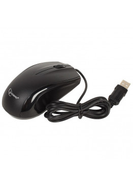 Мышь компьютерная Gembird MUSOPTI9-905U, черный, USB, 1000DPI