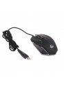 Мышь компьютерная Gembird MG-510, игровая, USB, 5кнопок+колесо-кнопка, 3200DPI, 1000 Гц, подсветка, программное обеспечение для создания макросов