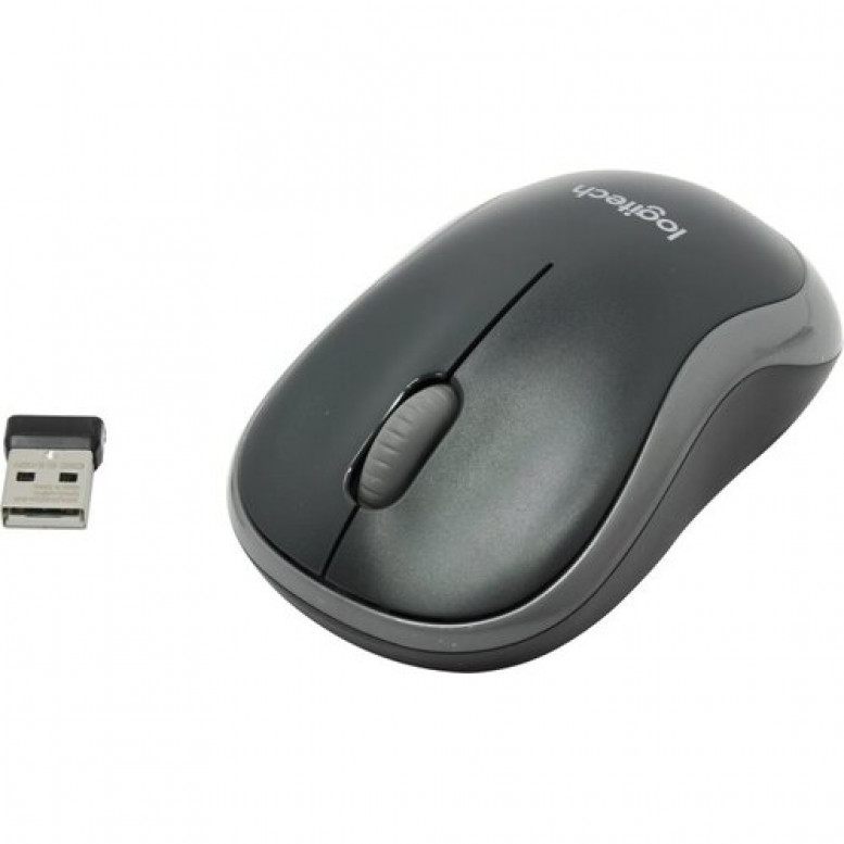 Мышь компьютерная Logitech M185 Wireless Swift Grey (910-002238)