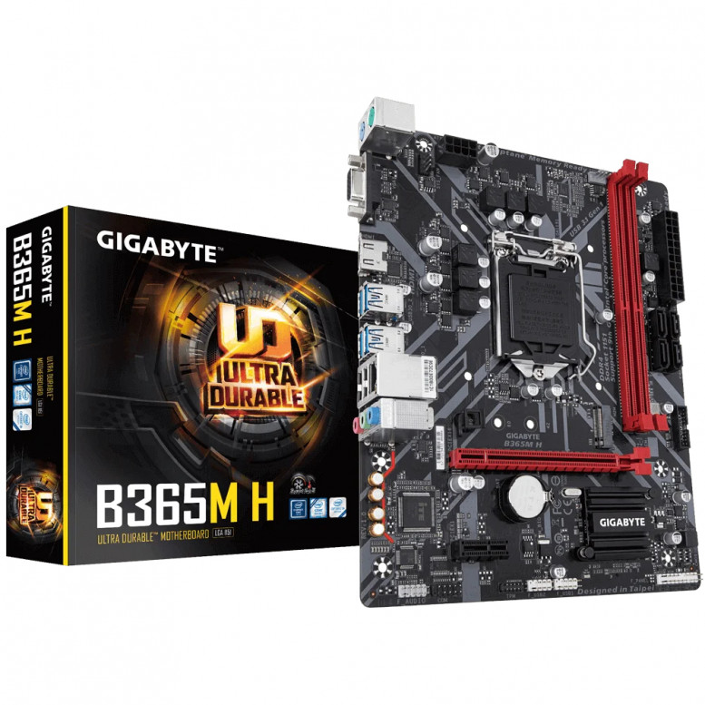 Материнская плата GIGABYTE Socket 1151 B365M H mATX VGA+HDMI