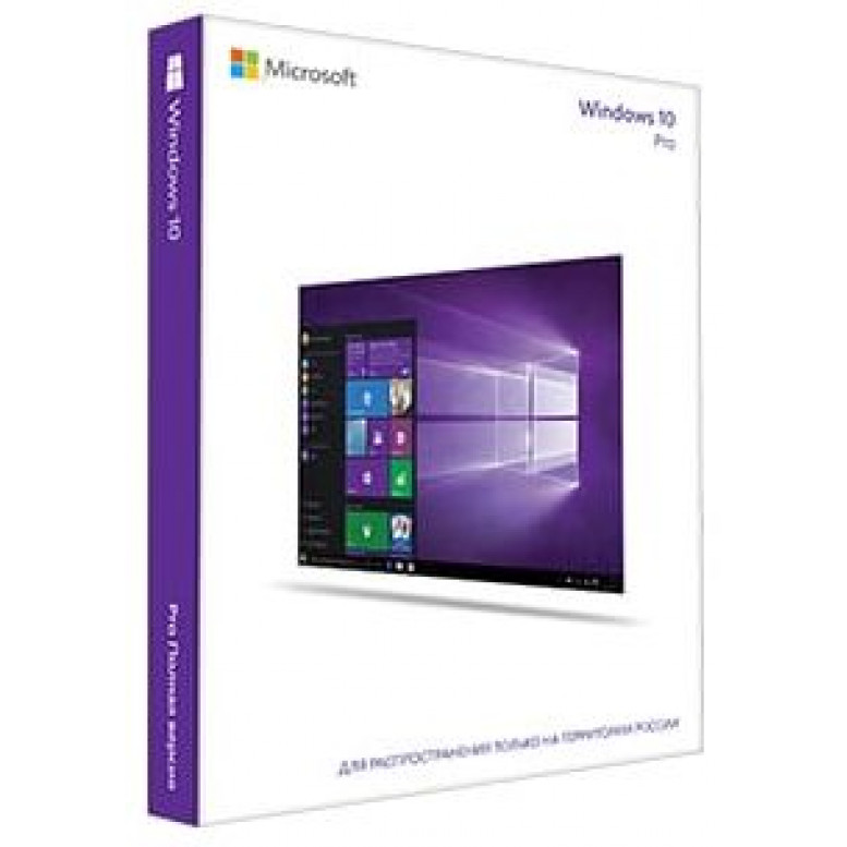 Программное обеспечение Microsoft OS Win Pro 10 64Bit Russian 1pk DSP OEI DVD 